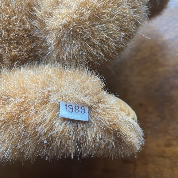 Gund 1989 Collector's Classic Tan Teddy Bear Plush Stuffed Animal 9" - Picture 6 of 8